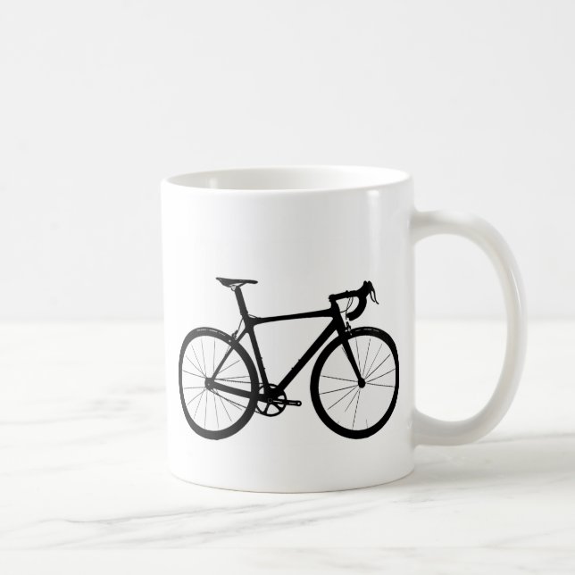 Straßen-Fahrrad-Logo Tasse (Rechts)