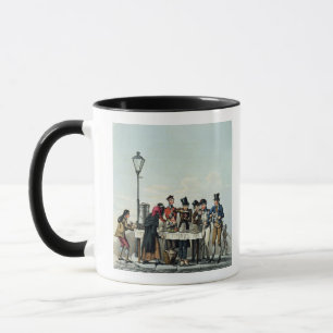 Straßen-Frühstück graviert durch G.Hunt, 1825 Tasse