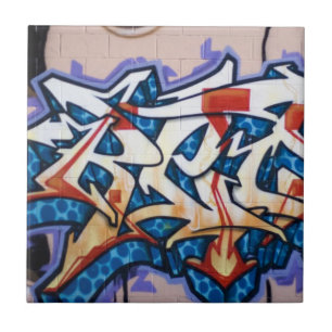 Straßen-Graffiti-Kunst Fliese