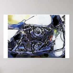 Straßen-König Custom Poster