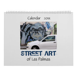 Straßen-Kunst des Las Palmas 20XX Kalender