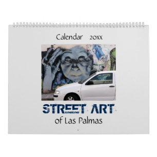 Straßen-Kunst des Las Palmas 20XX Kalender