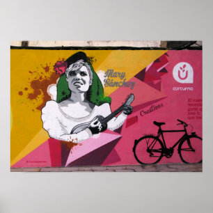 Straßen-Kunst des Las Palmas Poster