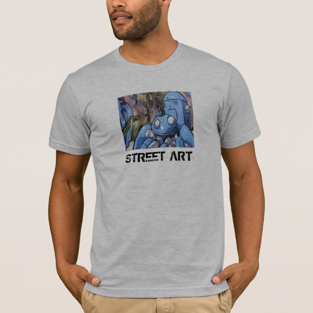 Straßen-Kunst des Las Palmas T-Shirt (Vorderseite)