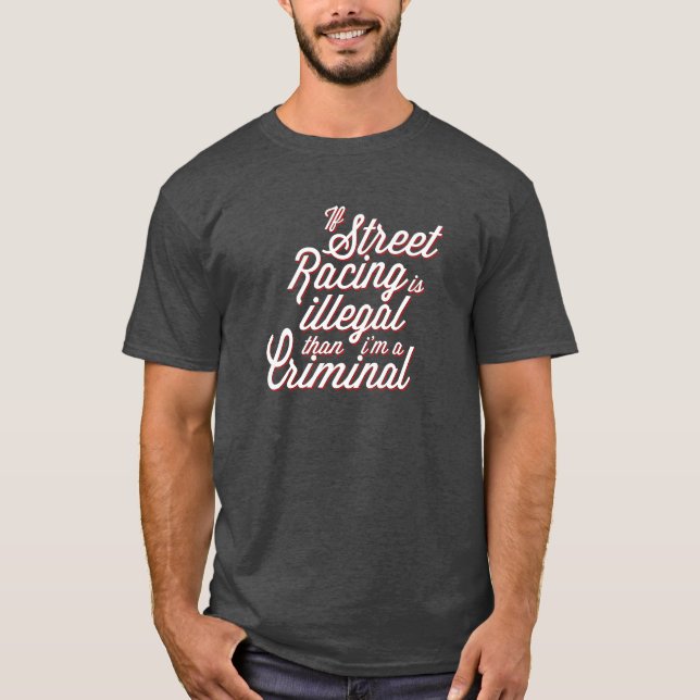 Straßen-Laufen T-Shirt (Vorderseite)