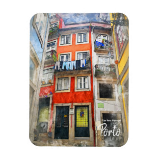 Straßen Porto-Portugal Magnet