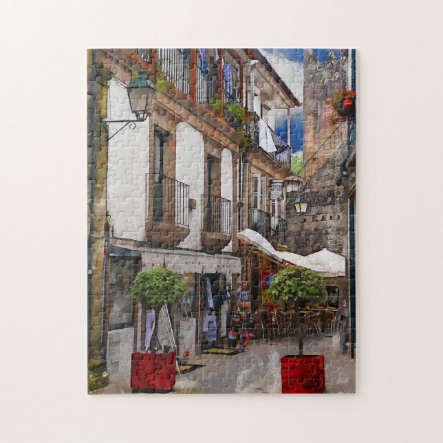 Straßen Portugals Puzzle (Vertikal)