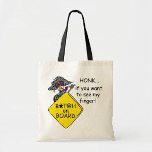 Straßen-Raserei-Spaß Tragetasche