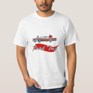 Straßen-Reise-Retro Art-T - Shirt-Ferien-Andenken T-Shirt
