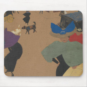 Straßen-Szene in Paris Mousepad
