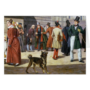 Straßen-Szene in Stockholm