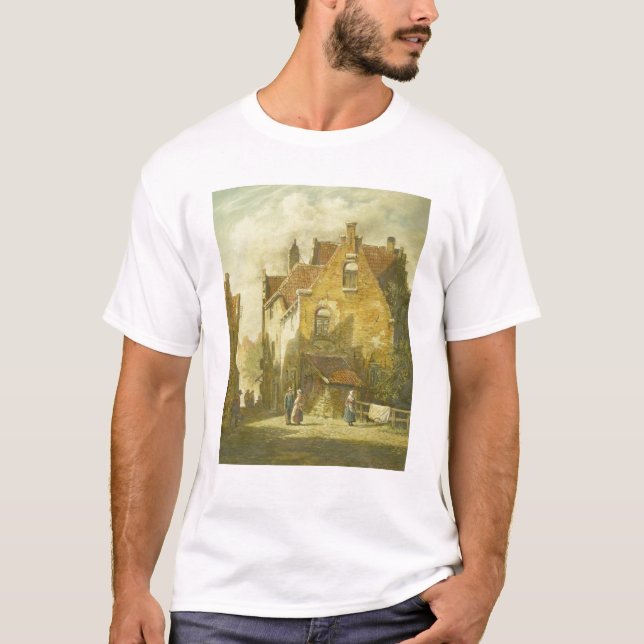 Straßen-Szene T-Shirt (Vorderseite)