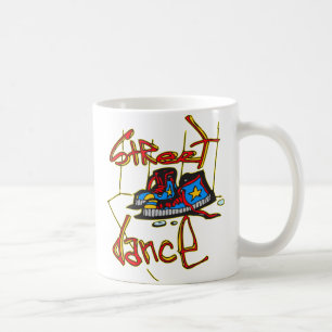 Straßen-Tanz und Schuhe Kaffeetasse