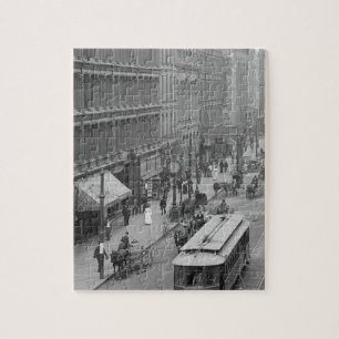 Straßen-Uhr Rochesters, New York Puzzle