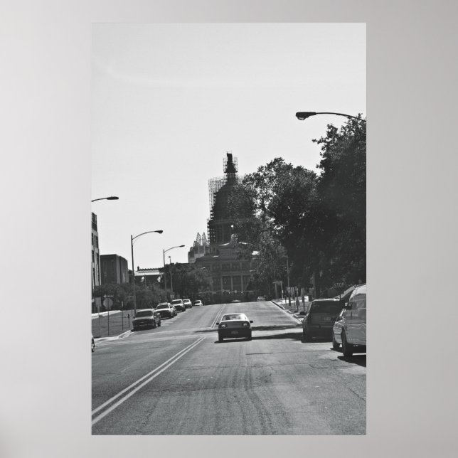 Straßen von Austin Poster (Vorne)