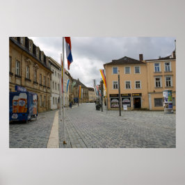 Straßen von Bayreuth Poster