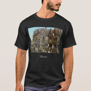 Straßen von Chester, England (um 1900) T-Shirt