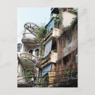 Straßen von Hanoi Postkarte