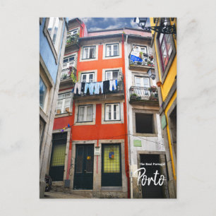 Straßen von Porto-Portugal  Postkarte