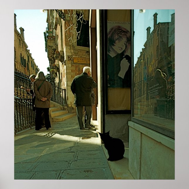 Straßen von Venedig III Poster (Vorne)