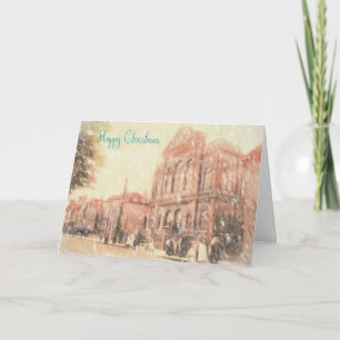 Straßen-Weihnachtskarte Tamworths Victoria Feiertagskarte