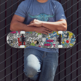 Straßenatmosphäre Skateboard