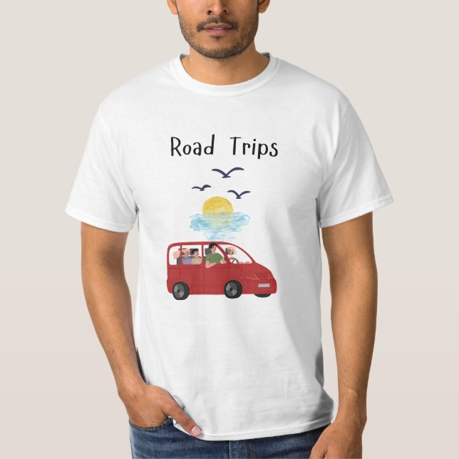Straßenausflüge T-Shirt (Vorderseite)