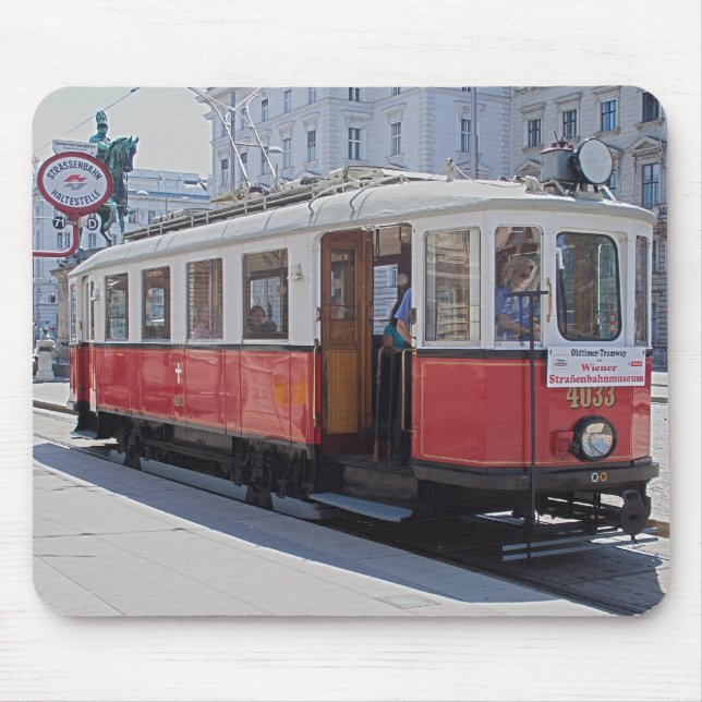 Straßenbahn 4033 mousepad (Vorne)