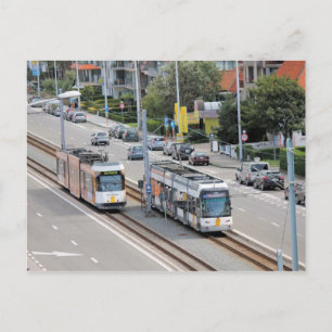 Straßenbahn (Belgien) Postkarte