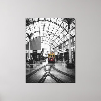 Straßenbahn: Christchurch New Zealand Leinwand