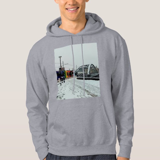 Straßenbahn Hoodie (Vorderseite)