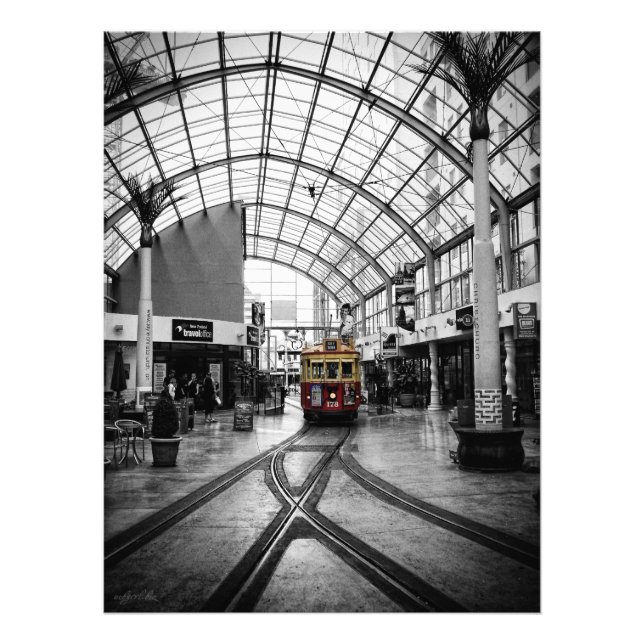 Straßenbahn in Christchurch NZ Foto (Vorne)