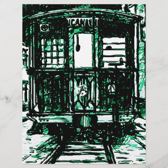 Straßenbahn in New Orleans (Vorderseite)