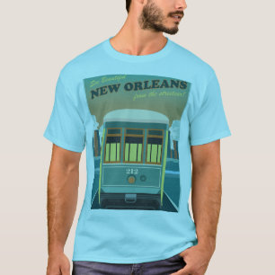 Straßenbahn in New Orleans T-Shirt