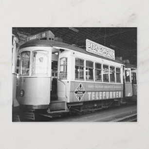 Straßenbahn Lissabon Portugal 1969 Postkarte