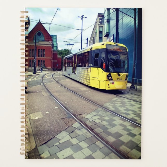 Straßenbahn Manchester Planer (Vorderseite)