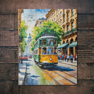 Straßenbahn Puzzle