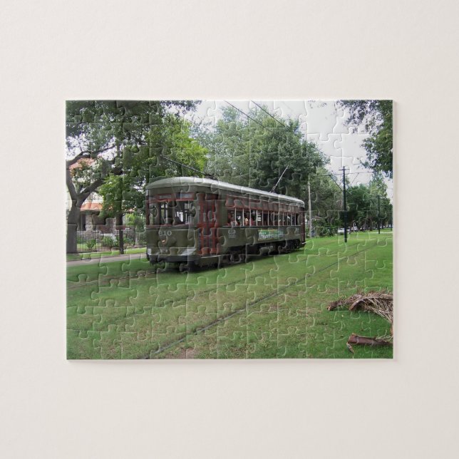 Straßenbahn Puzzle (Horizontal)
