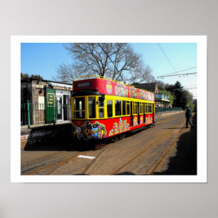 Straßenbahn reserviert am Bahnhof Colyton Poster