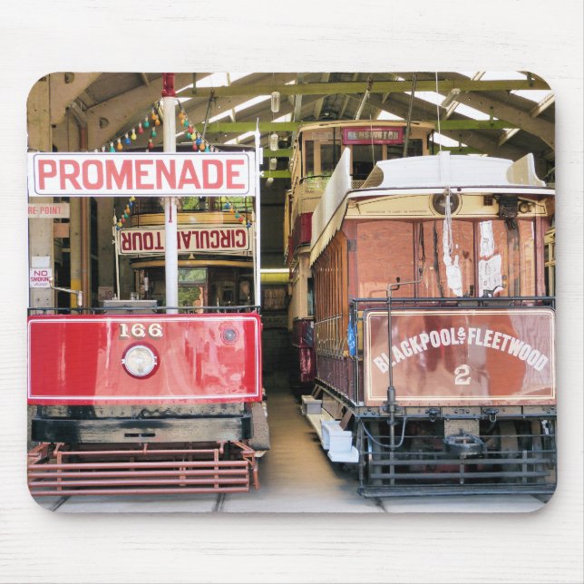 STRASSENBAHNEN MOUSEPAD (Vorne)