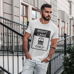 Straßenbahnlinie nur T - Shirt