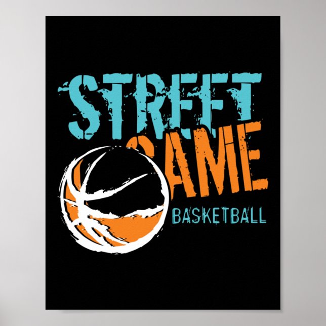 Straßenbasketball  poster (Vorne)