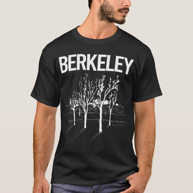Straßenbäume Berkeley T-Shirt (Vorderseite)
