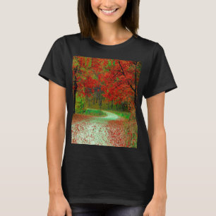 STRASSENBÄUME BOTANISCHE NATURLANDSCHAFT T-Shirt
