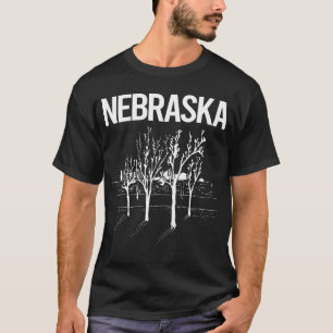 Straßenbäume Nebraska T-Shirt