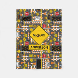 Straßenbauzeichen Fleecedecke