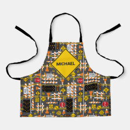 Straßenbauzeichen Schürze