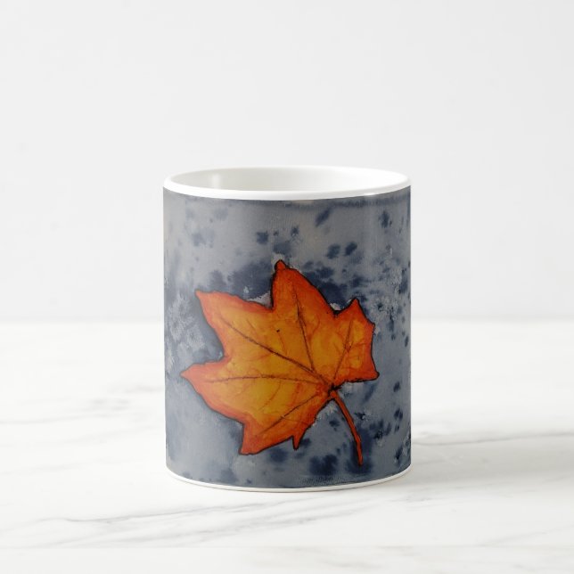 Straßenblatt Kaffeetasse (Mittel)