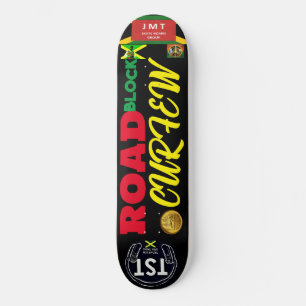 STRASSENBLOCK-KURFE 8 1/4" Skateboarddecke Skateboard