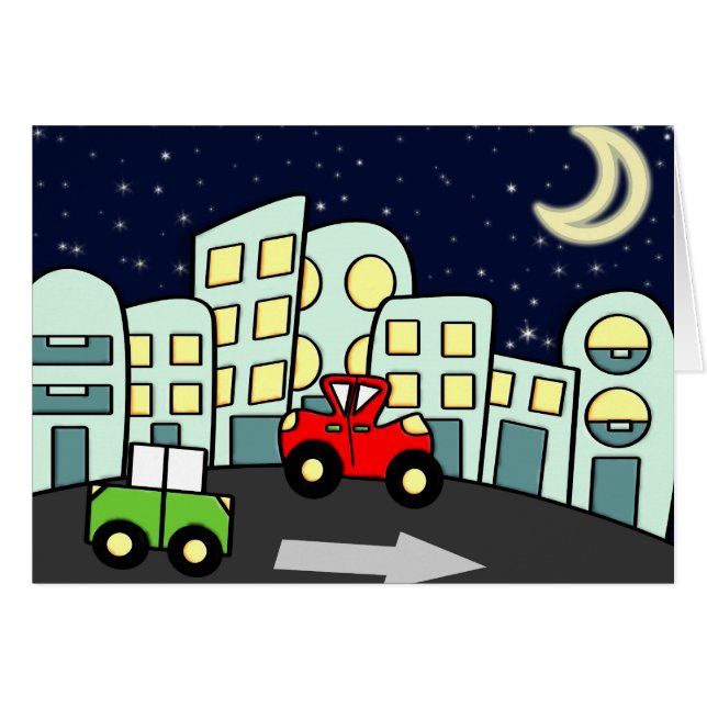 Straßendarstellung (Vorderseite (Horizontal))